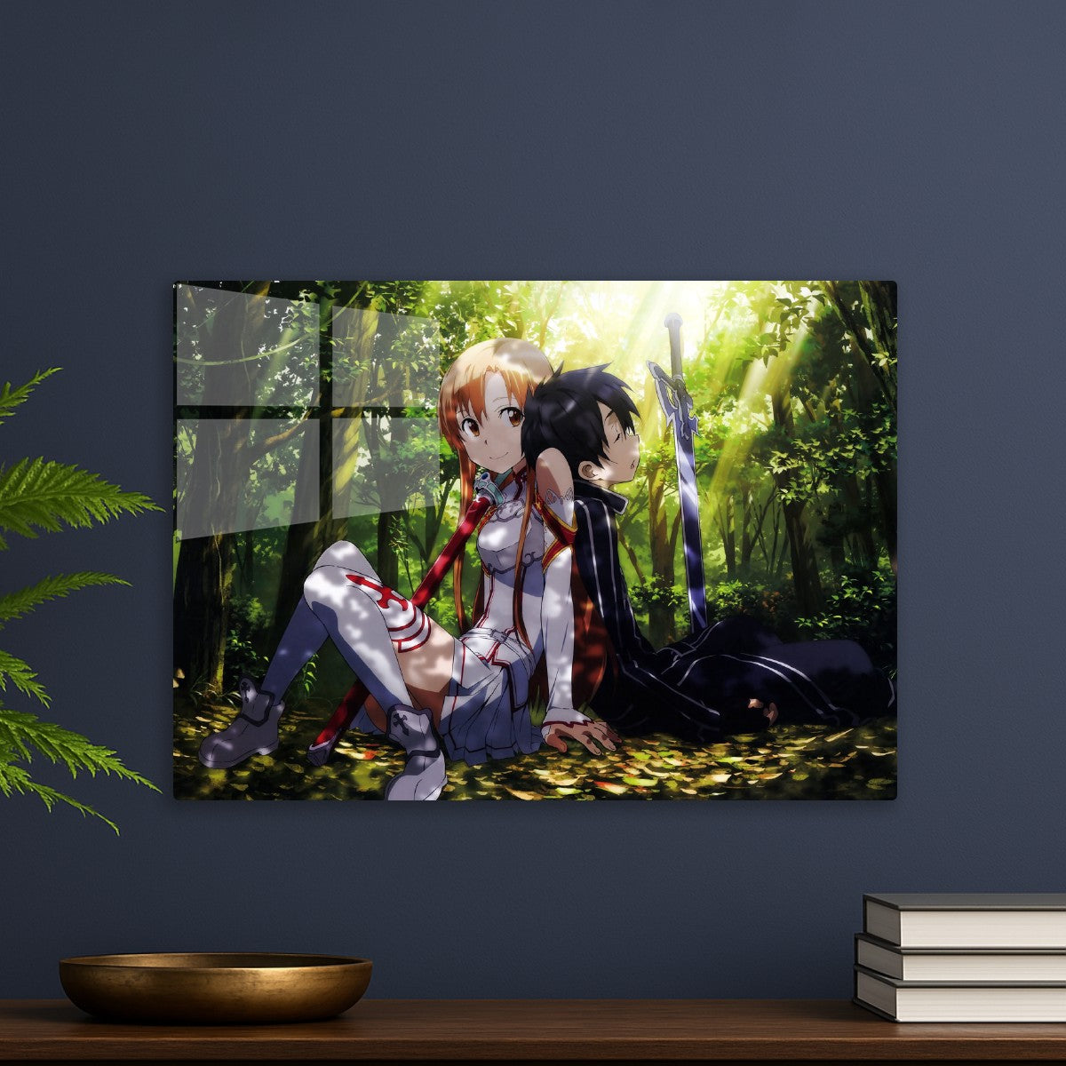 Kirito and Asuna Anime, Sword Art Online