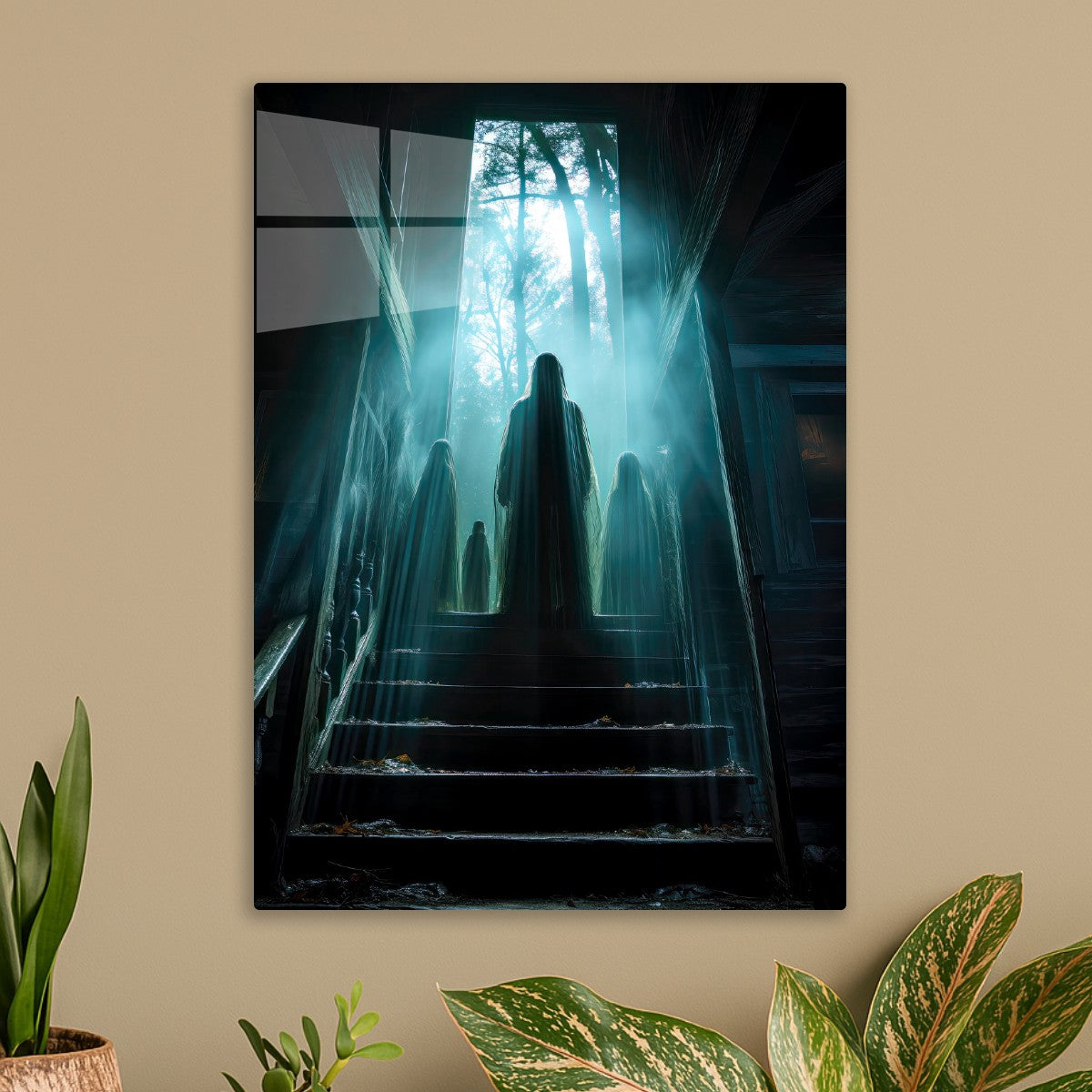 Ghosts Top of Stairs