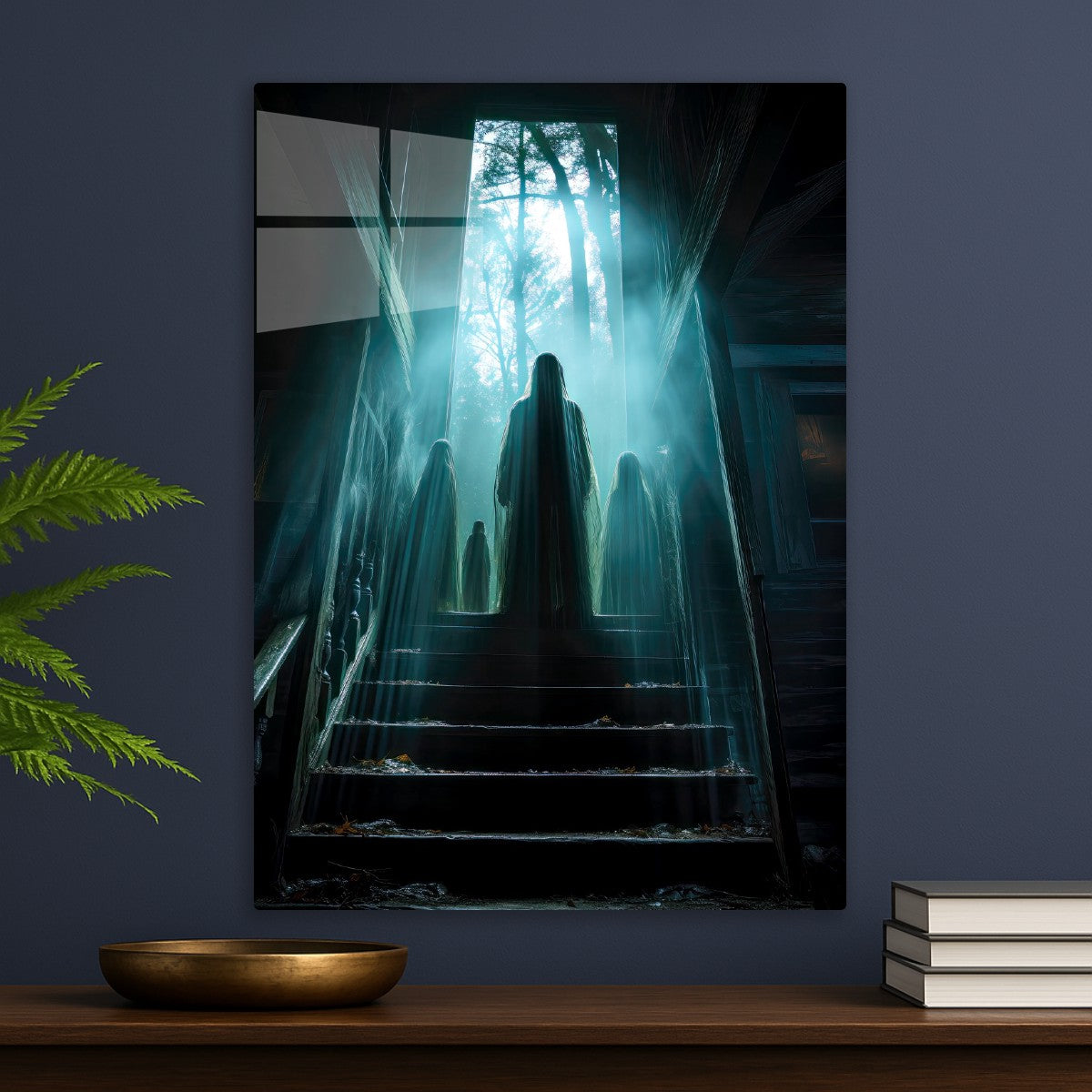 Ghosts Top of Stairs