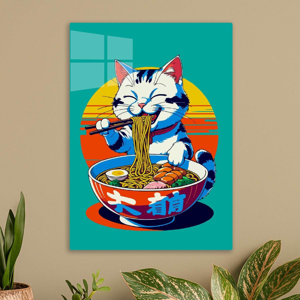 Japanese cat ramen