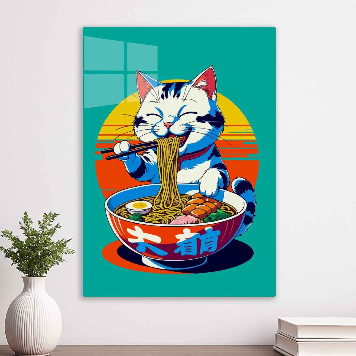 Japanese cat ramen