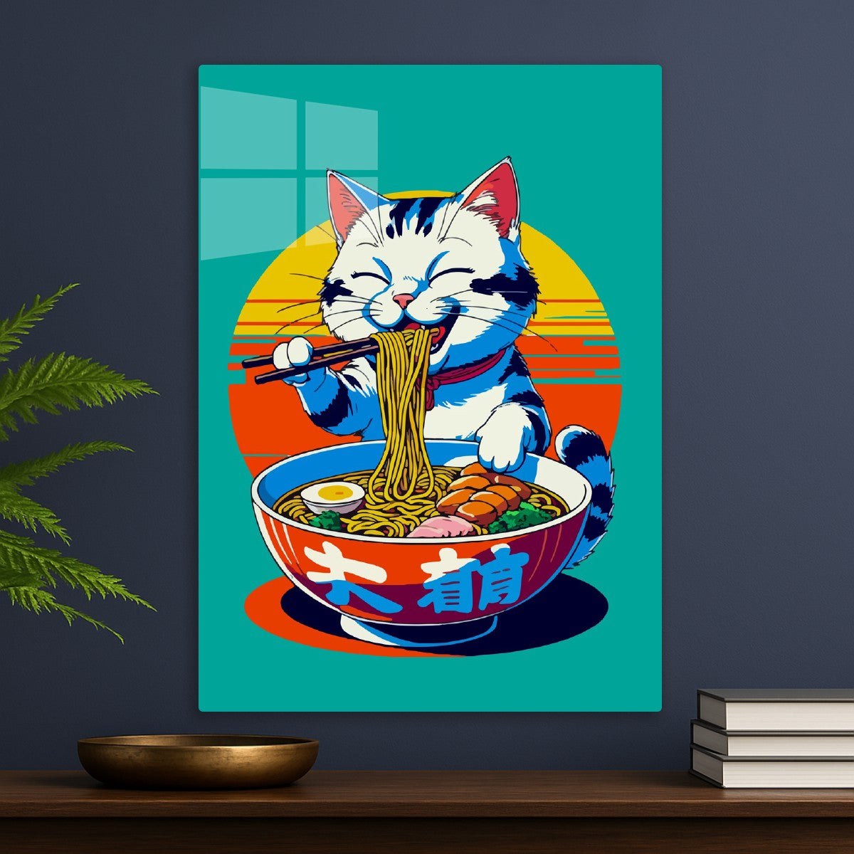 Japanese cat ramen