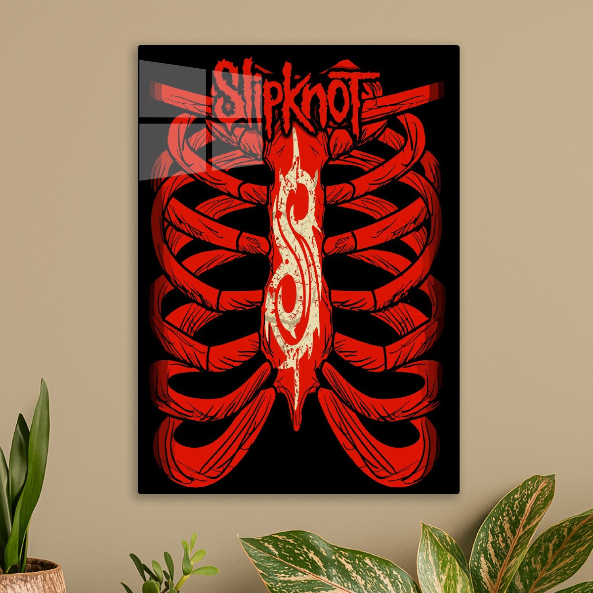 Slipknot Ribcage Artwork Show