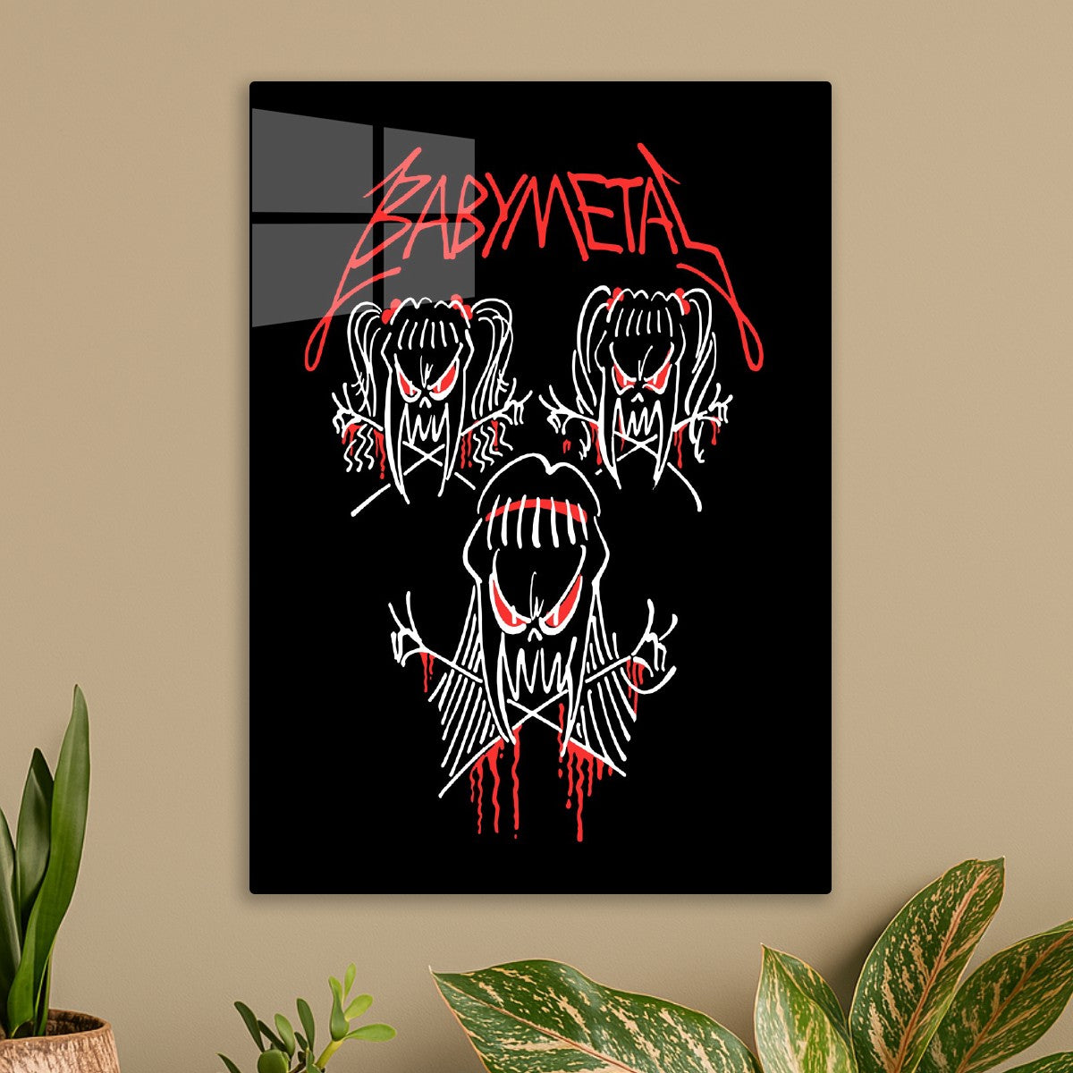 BABYMETAL Fierce Trio Artwork