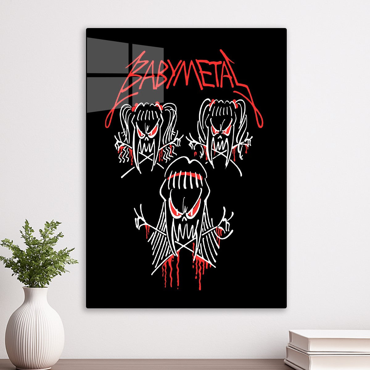 BABYMETAL Fierce Trio Artwork