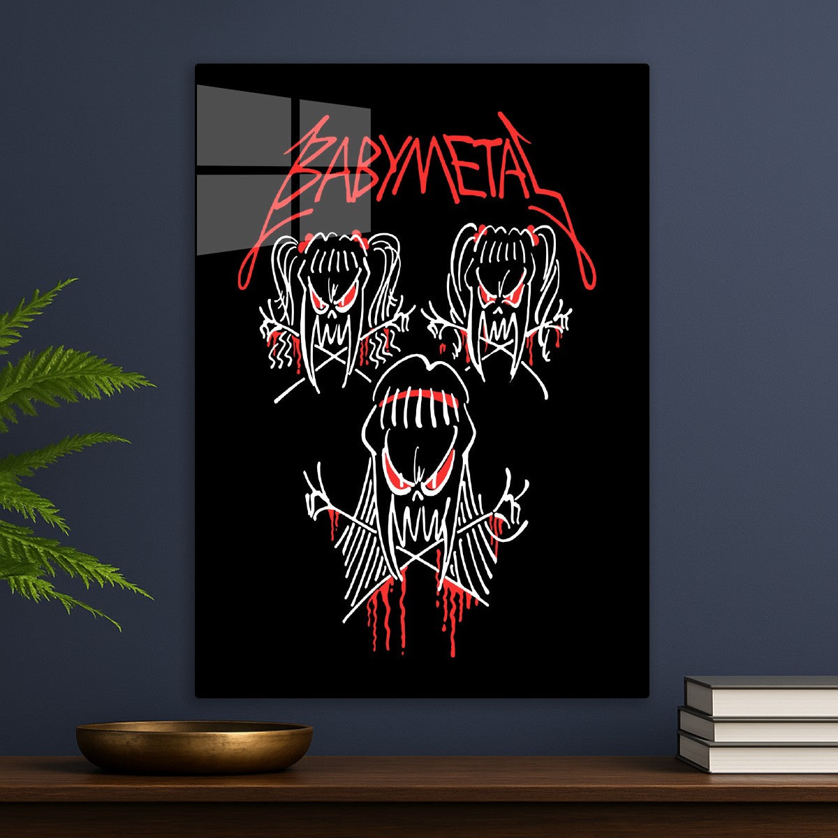 BABYMETAL Fierce Trio Artwork