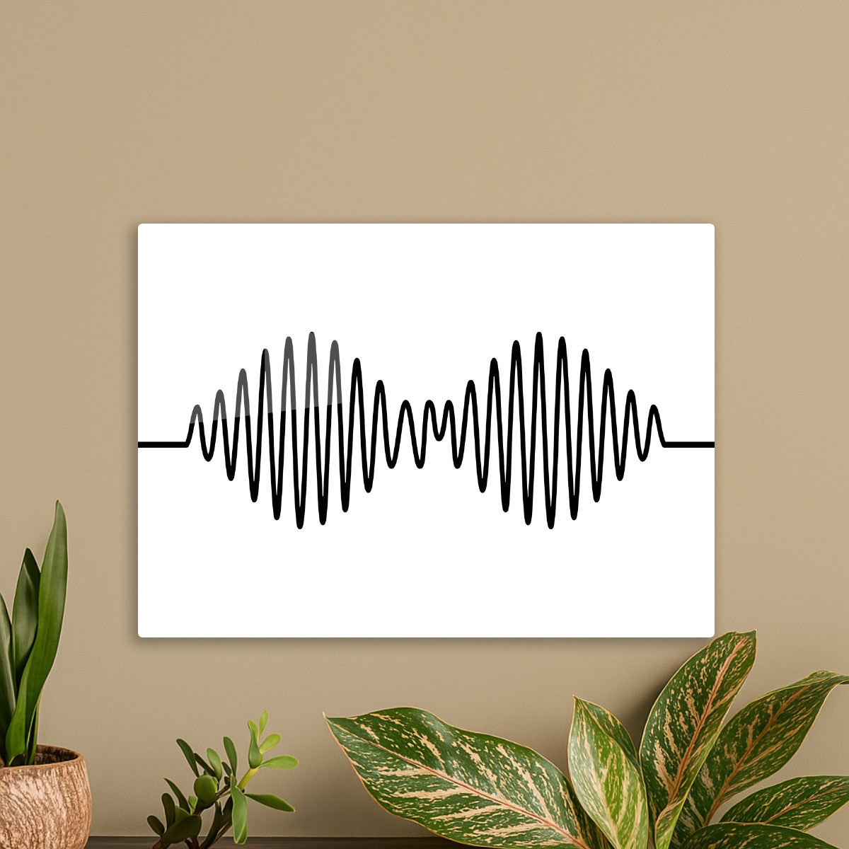 Arctic Monkeys AM Waveform Art