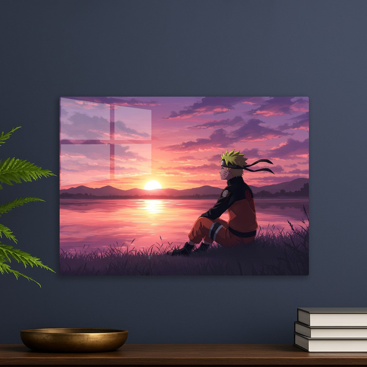 Anime sunset , Naruto