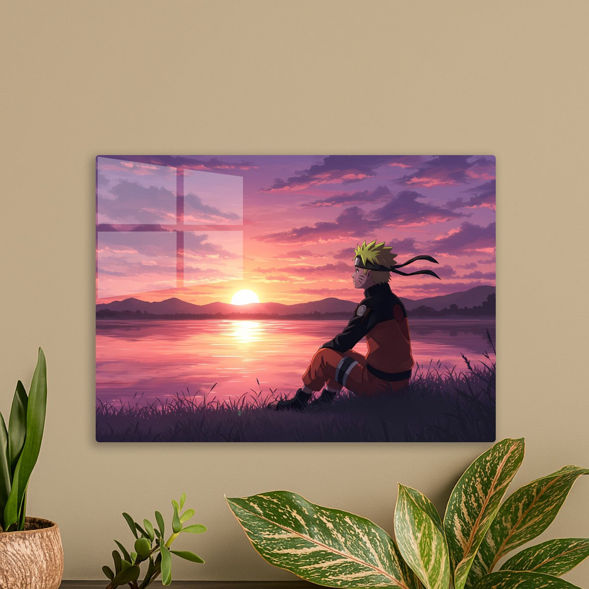 Anime sunset , Naruto