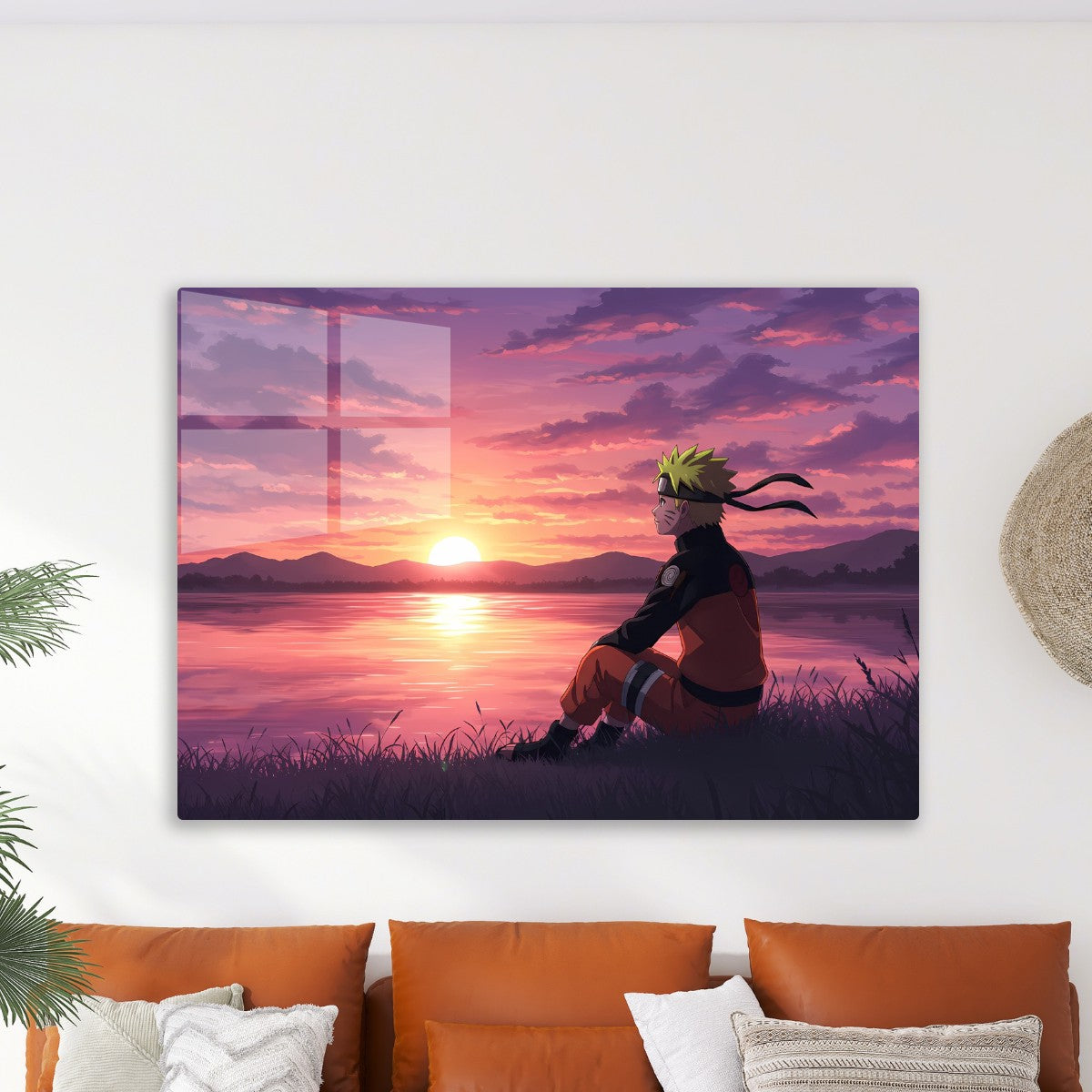 Anime sunset , Naruto