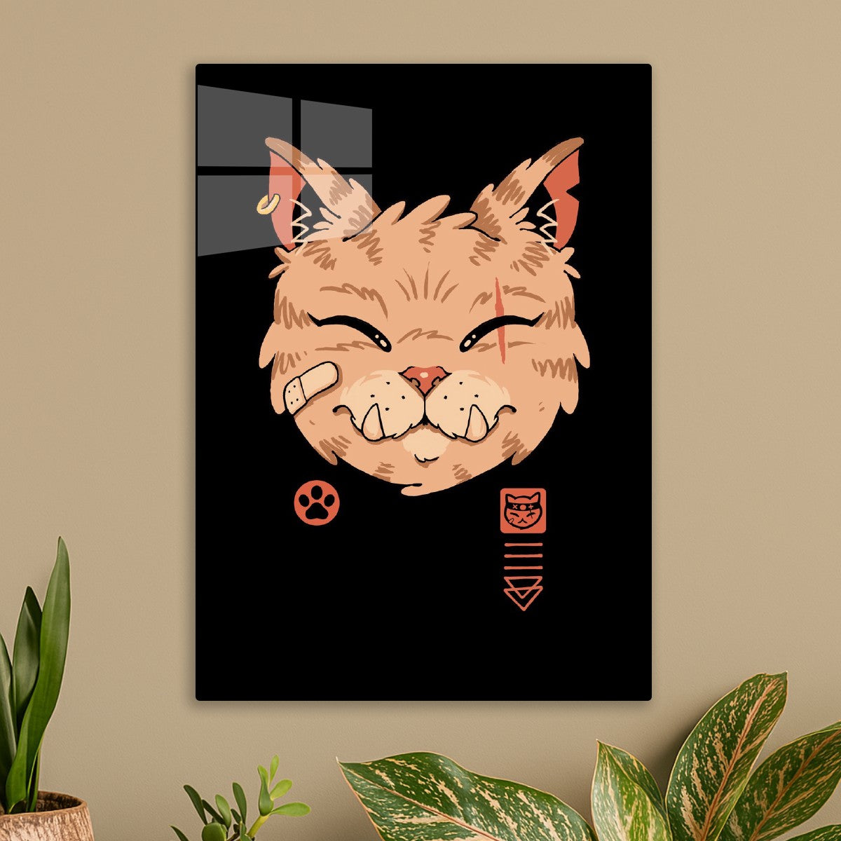 Warrior Cat Face – Cute Cat
