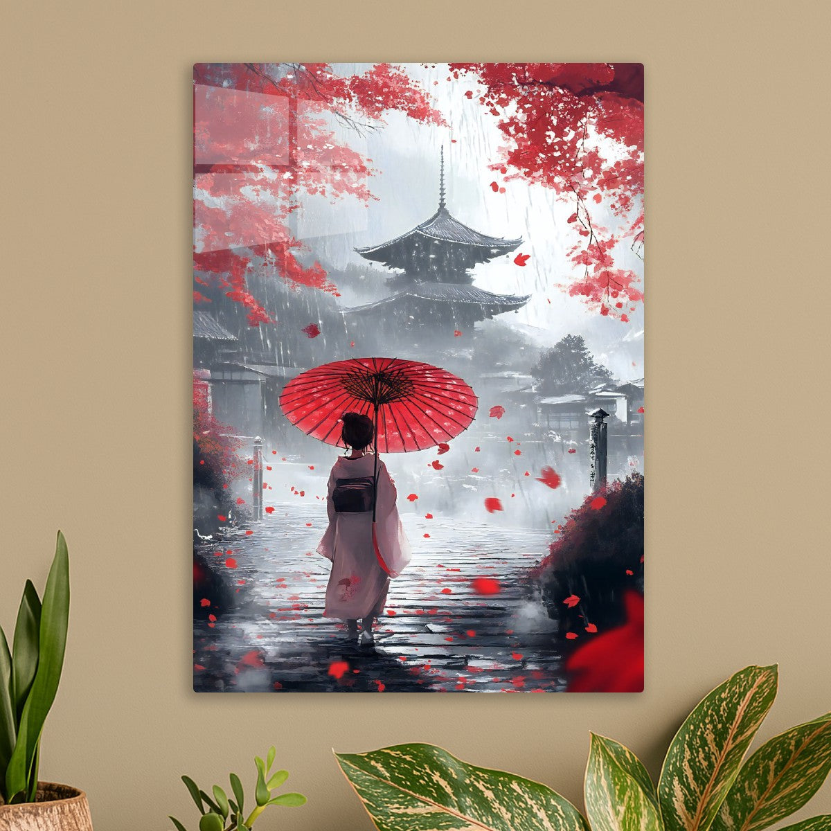 Retro Vintage Japanese Geisha