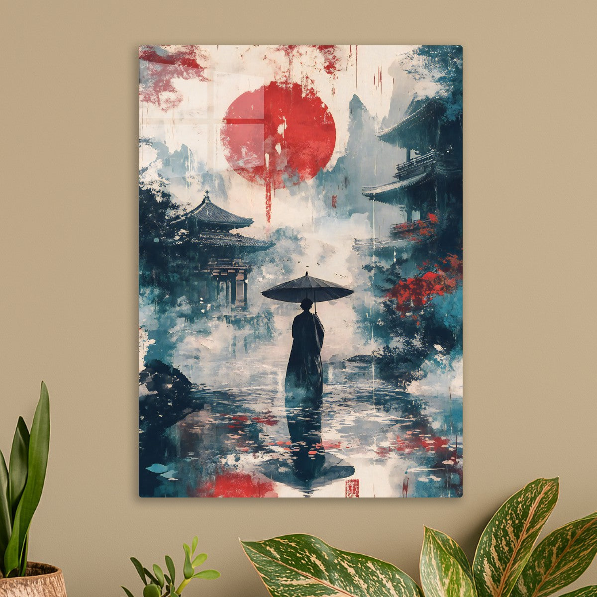 Retro Vintage Japanese Geisha