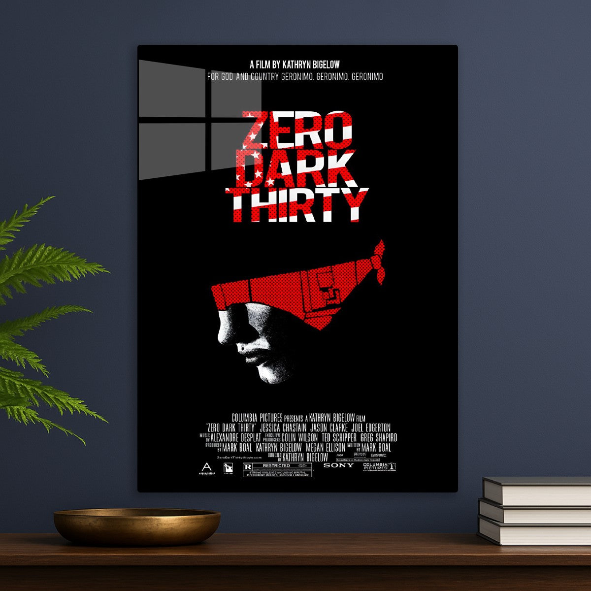 Zero Dark Thirty Red and Black