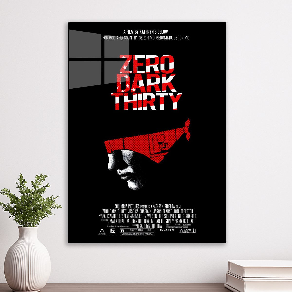 Zero Dark Thirty Red and Black