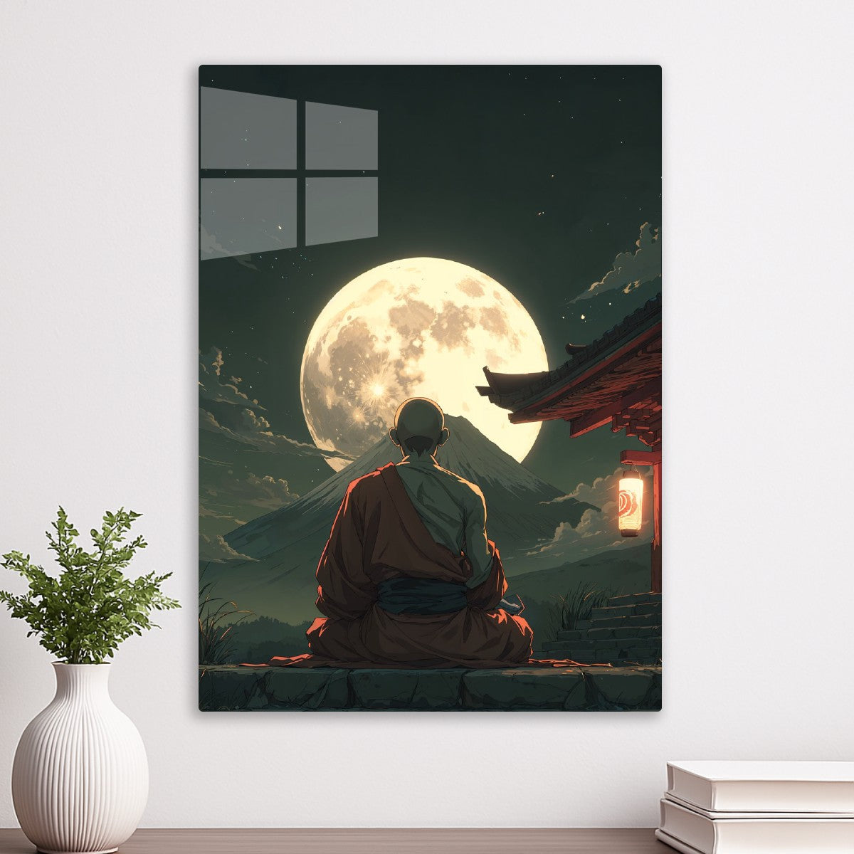 Moonlight over Mount Serenity