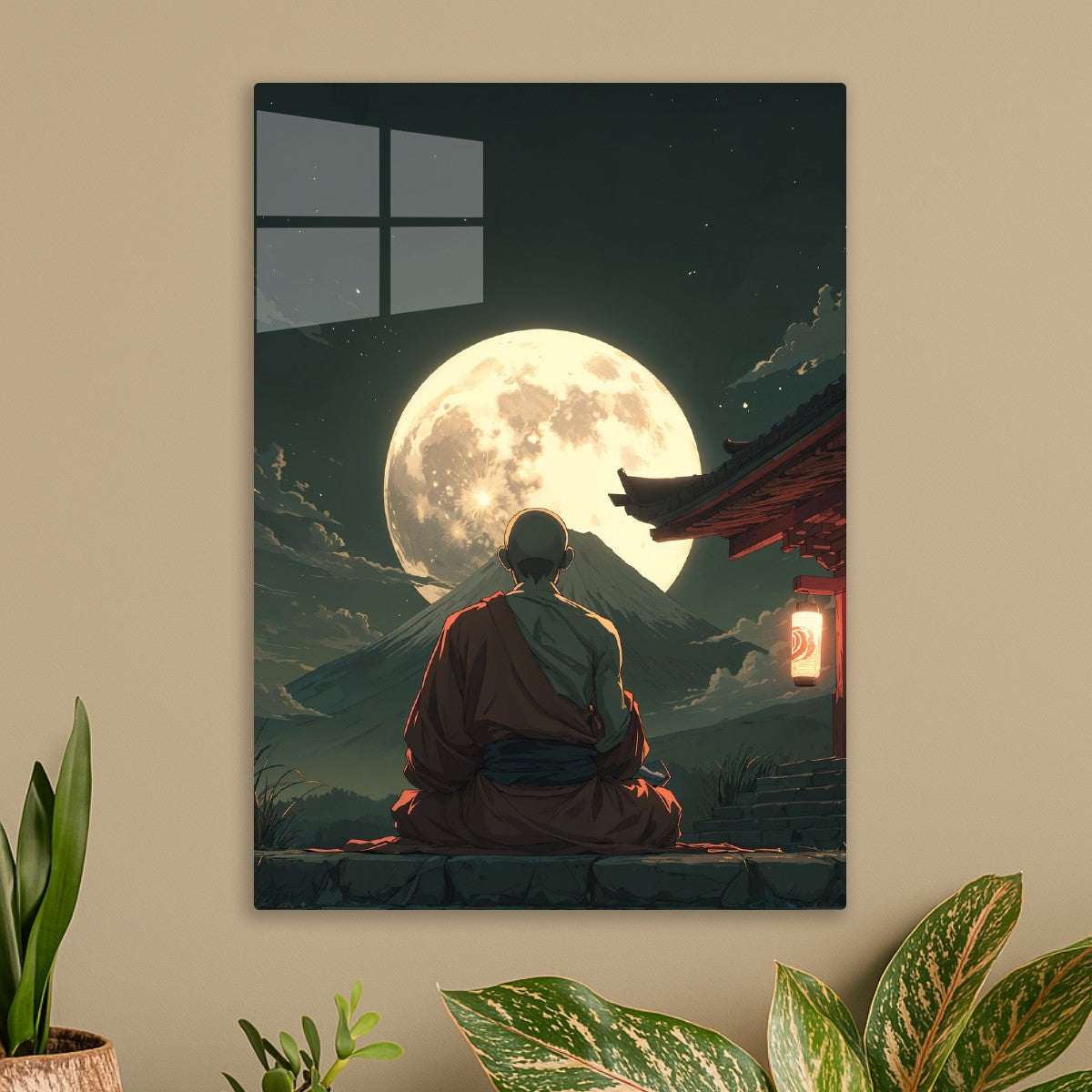 Moonlight over Mount Serenity