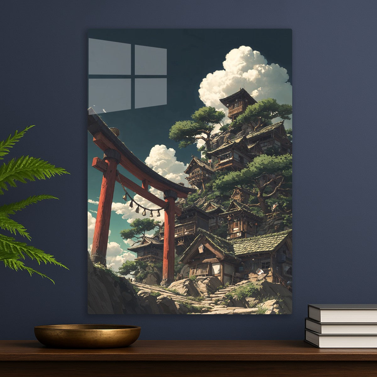 Torii Gate to the Sky Village