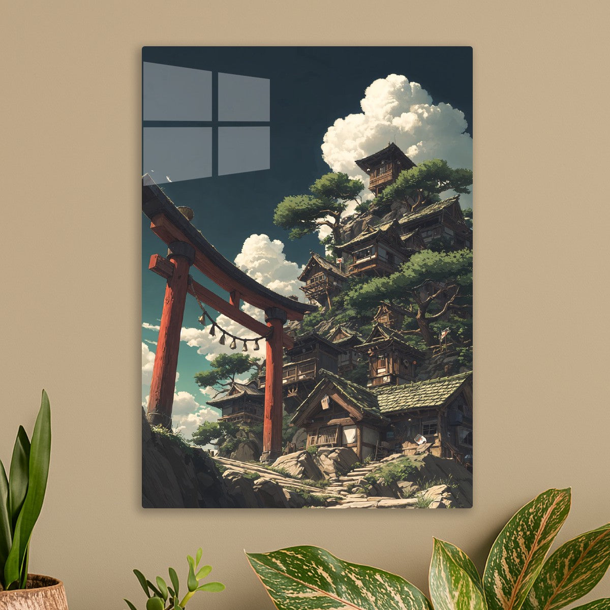 Torii Gate to the Sky Village