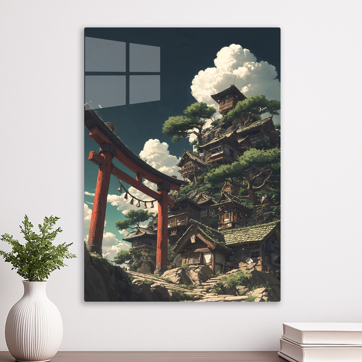 Torii Gate to the Sky Village