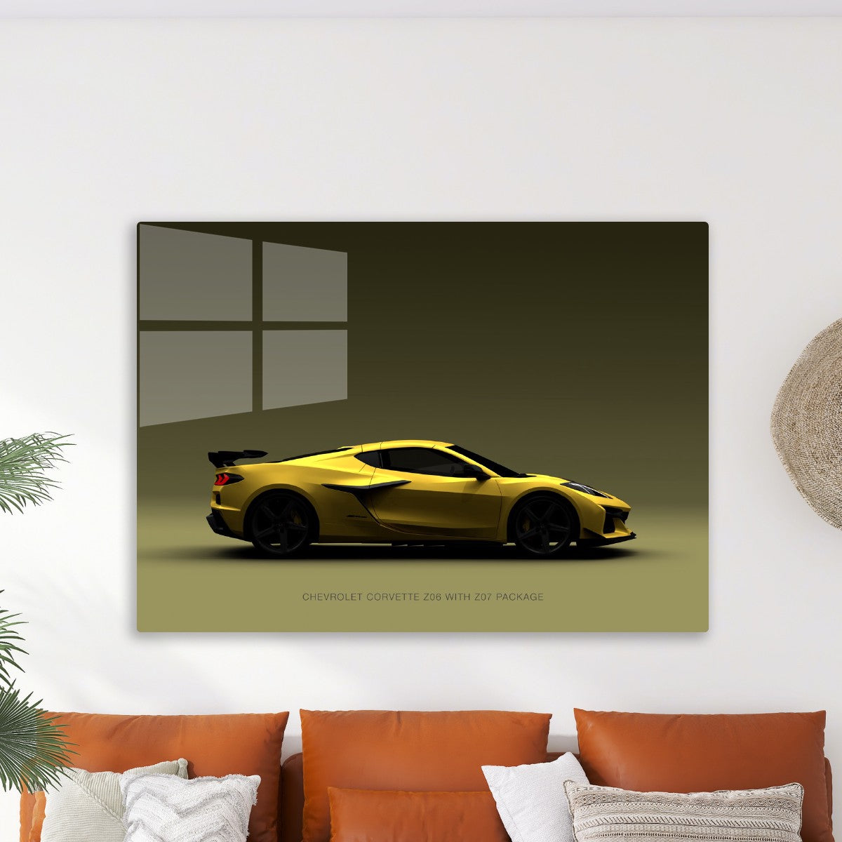Chevrolet Corvette C8 Yellow