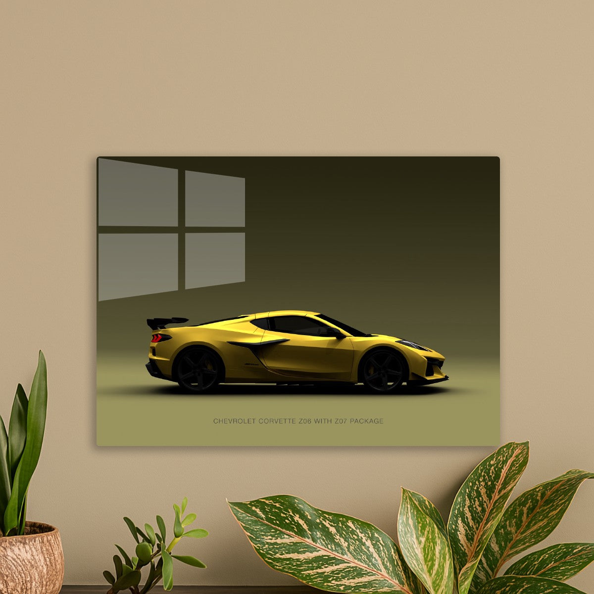 Chevrolet Corvette C8 Yellow