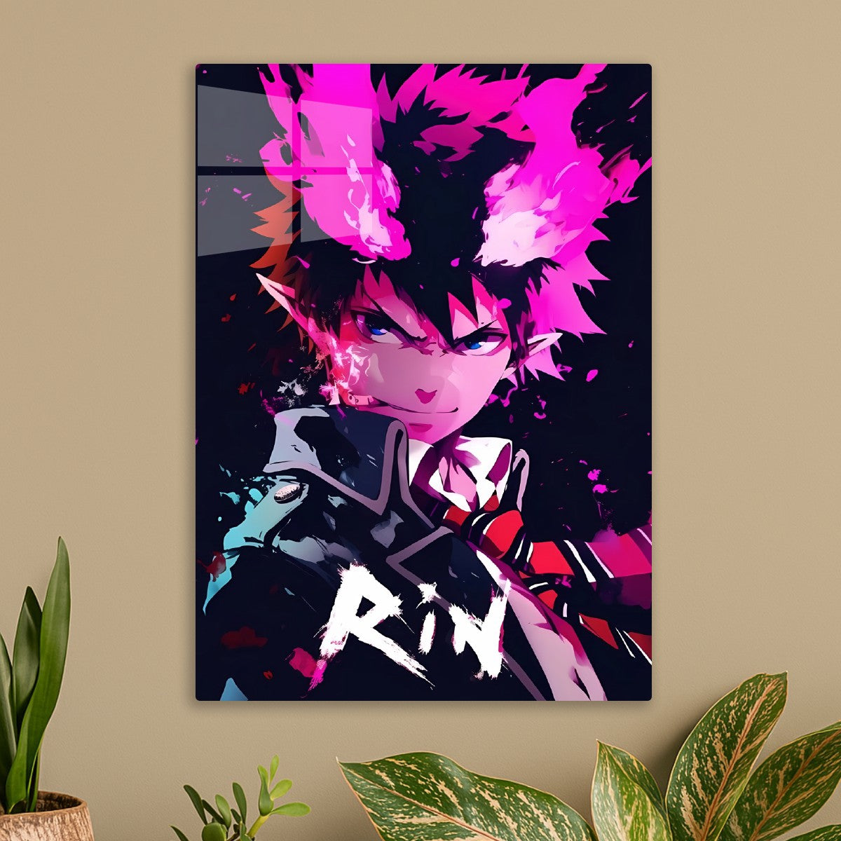 Rin Okumura Demon Flames