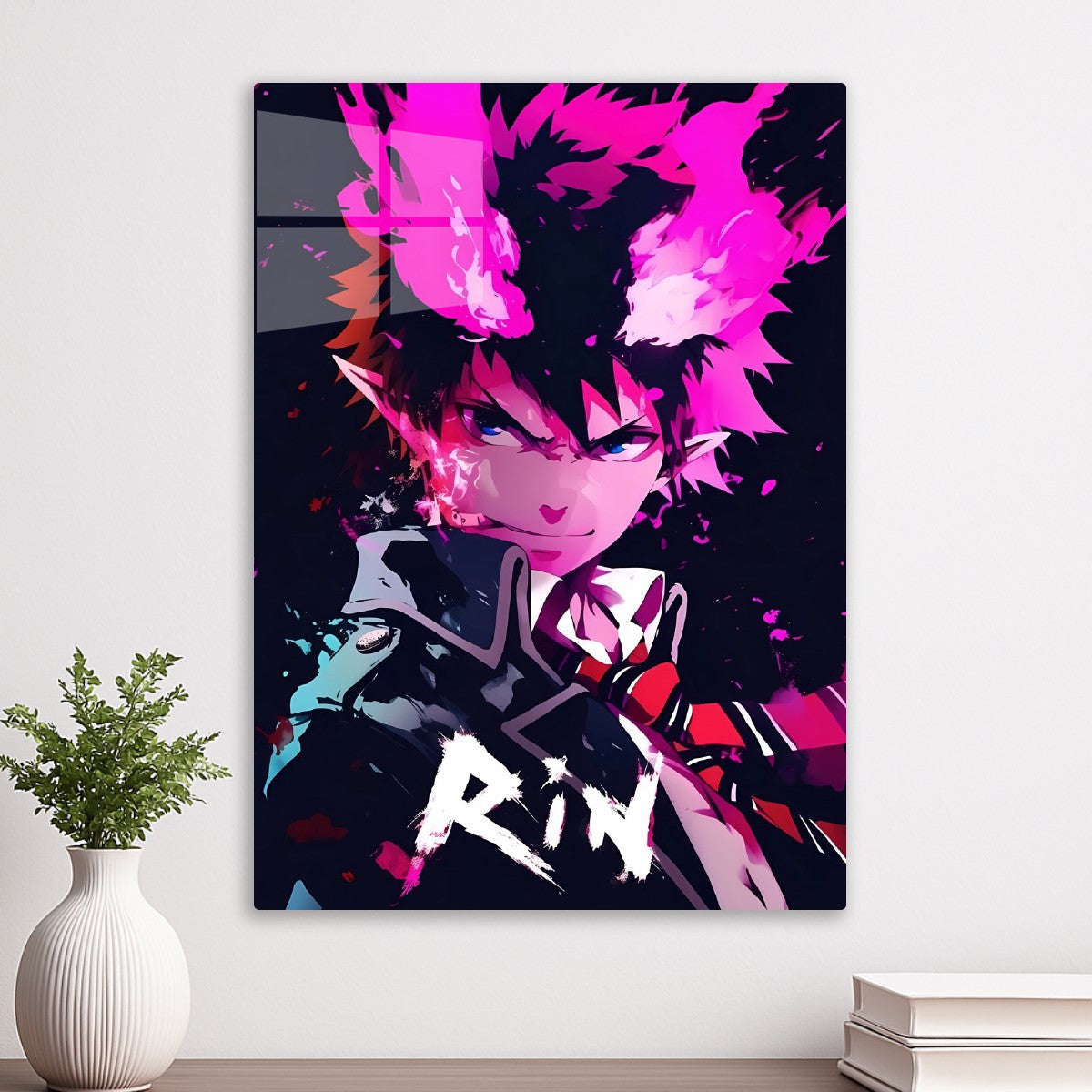 Rin Okumura Demon Flames