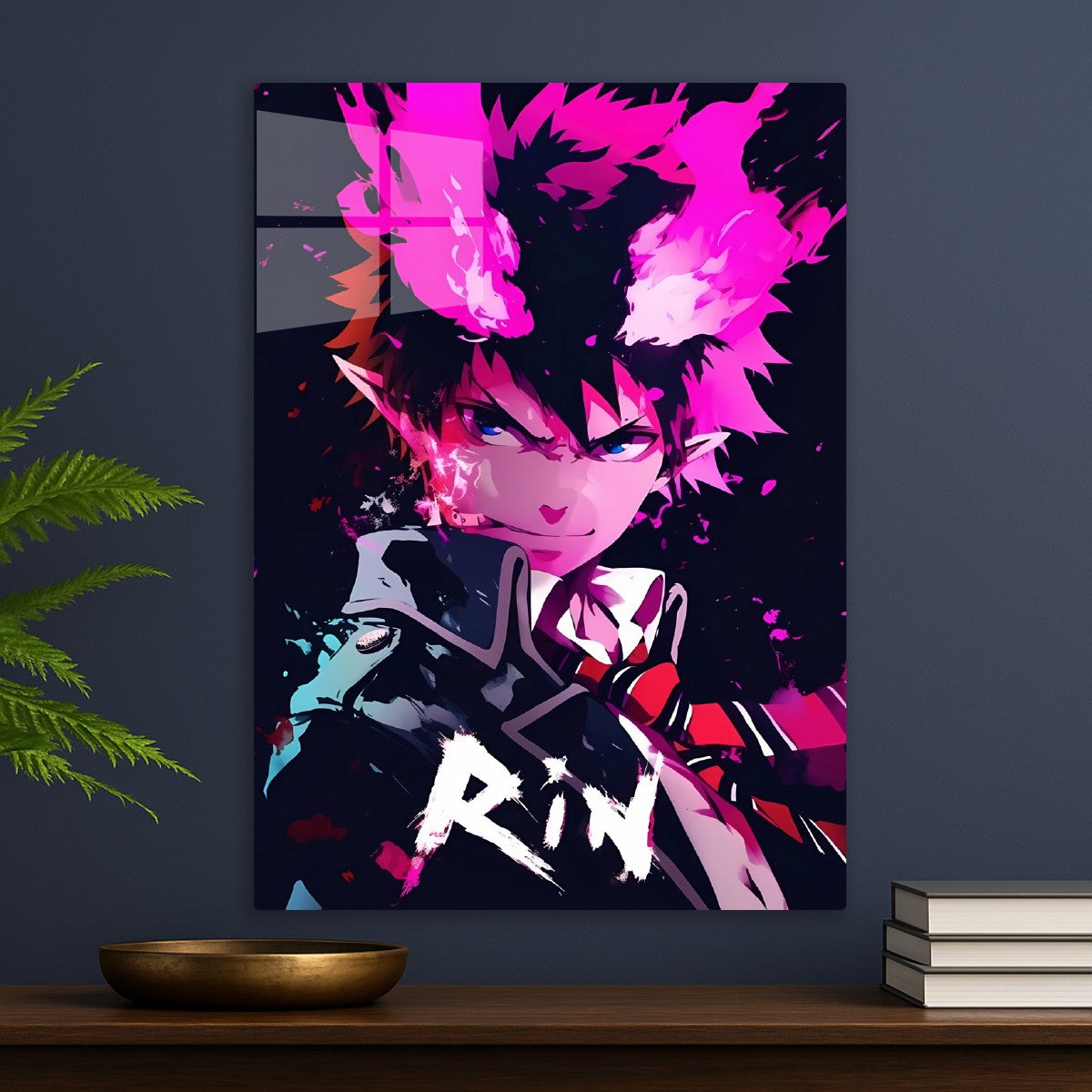 Rin Okumura Demon Flames