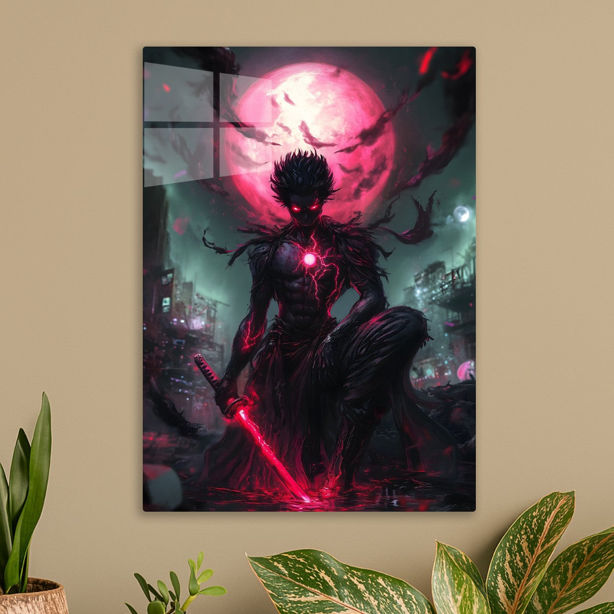 Crimson Moon Warrior