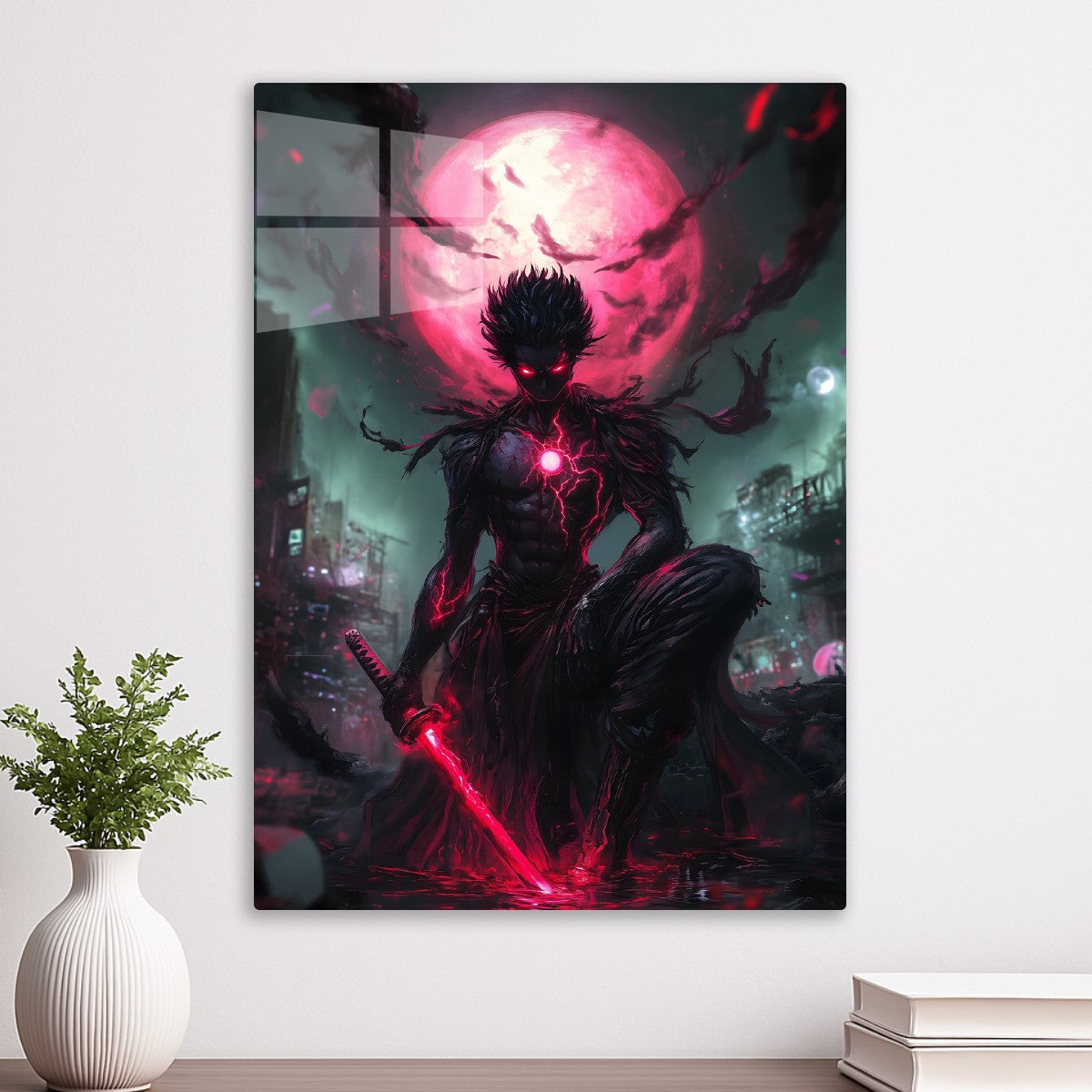 Crimson Moon Warrior