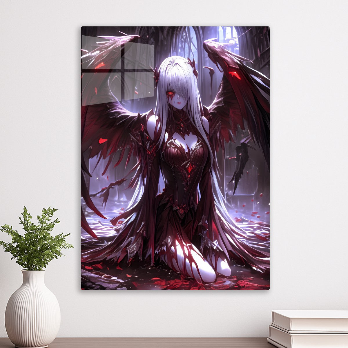 Crimson Winged Enigma