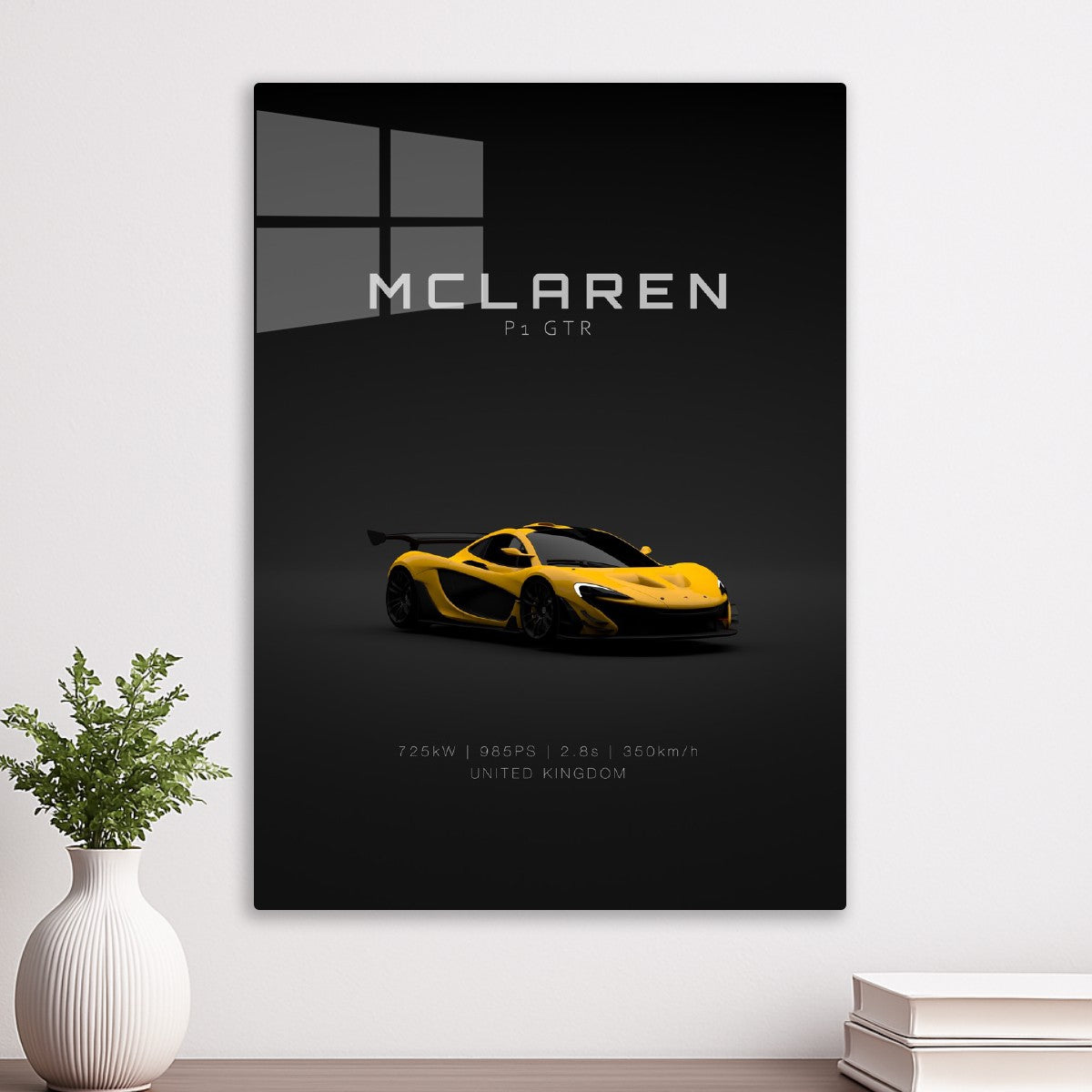 McLaren P1 GTR - Yellow - Fron