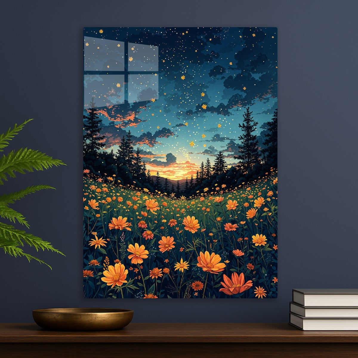 Field of Falling Stars