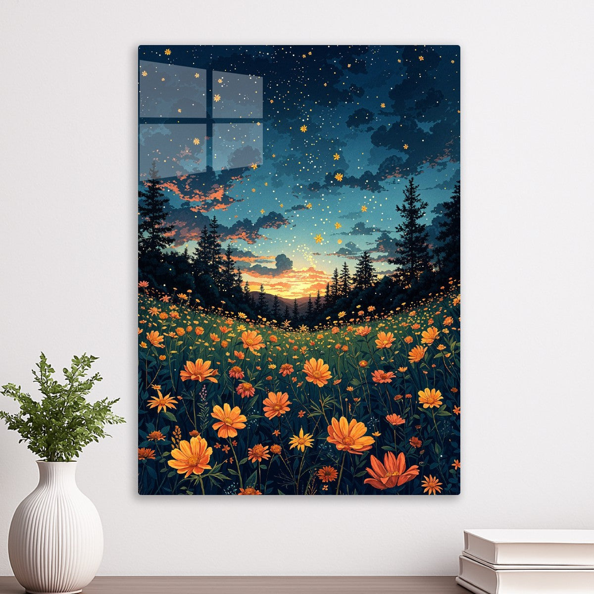 Field of Falling Stars