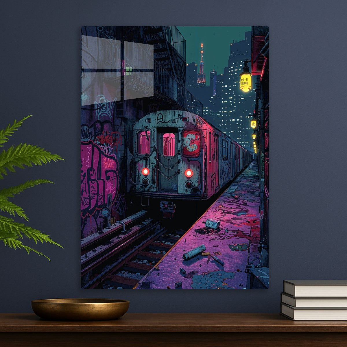 Neon Subway Backstreet