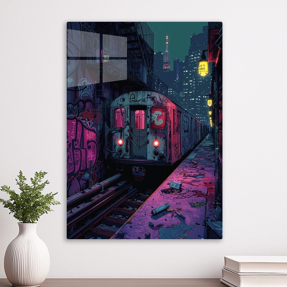 Neon Subway Backstreet