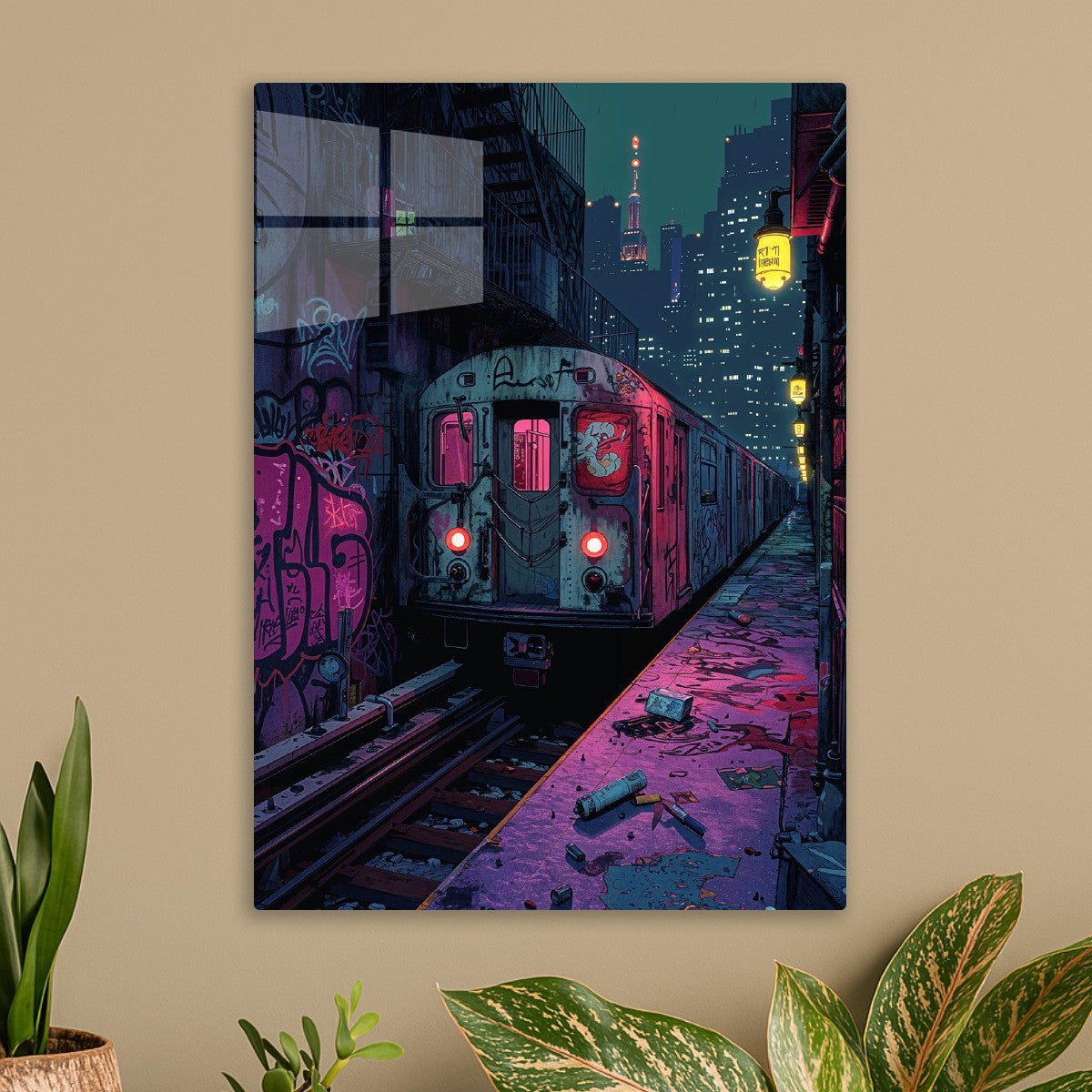 Neon Subway Backstreet
