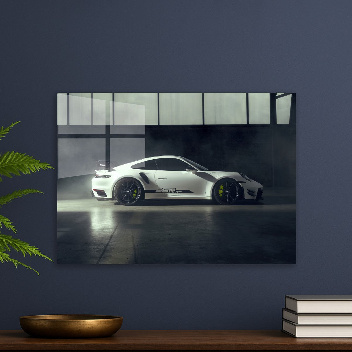 White Porsche