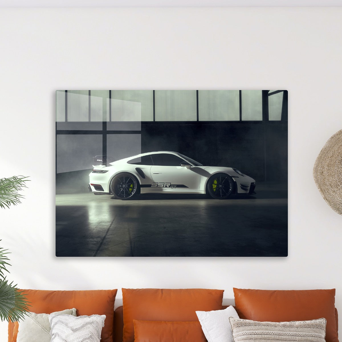 White Porsche