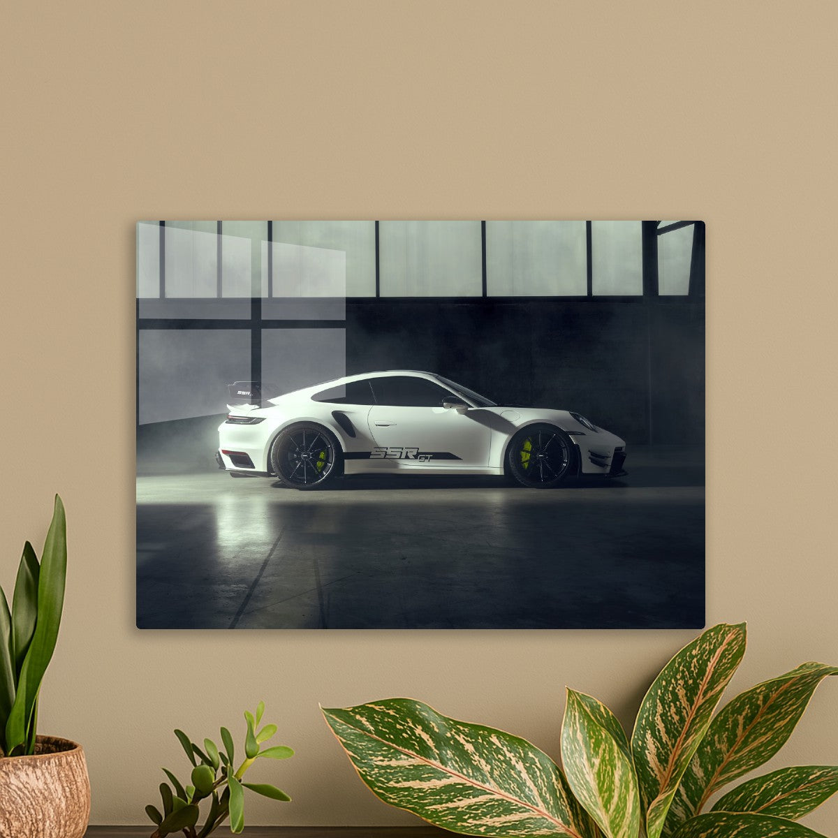 White Porsche