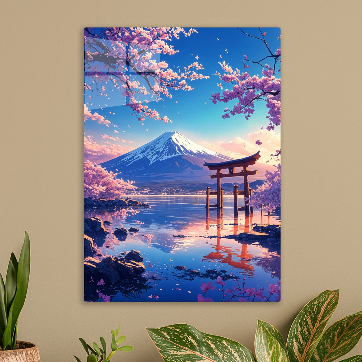 Mount Fuji & Torii Gate Sakura