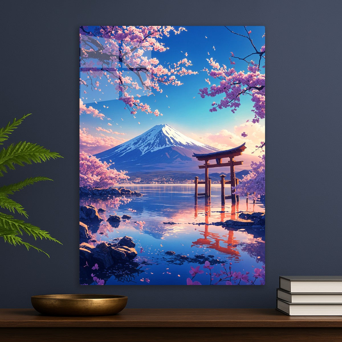 Mount Fuji & Torii Gate Sakura