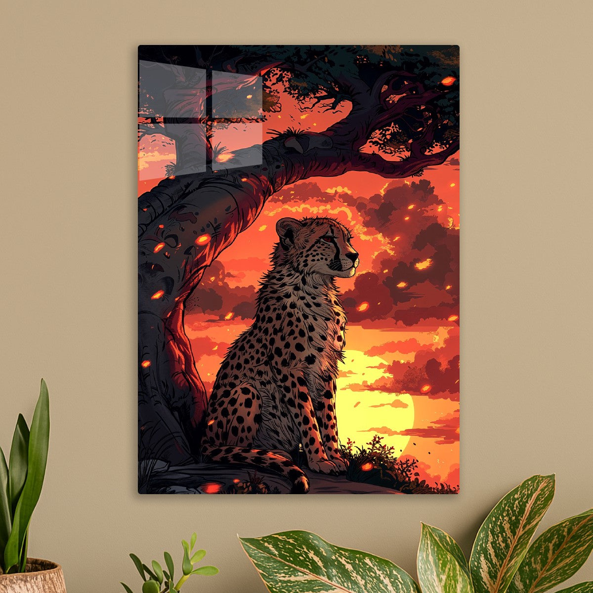 Cheetah at Dusk