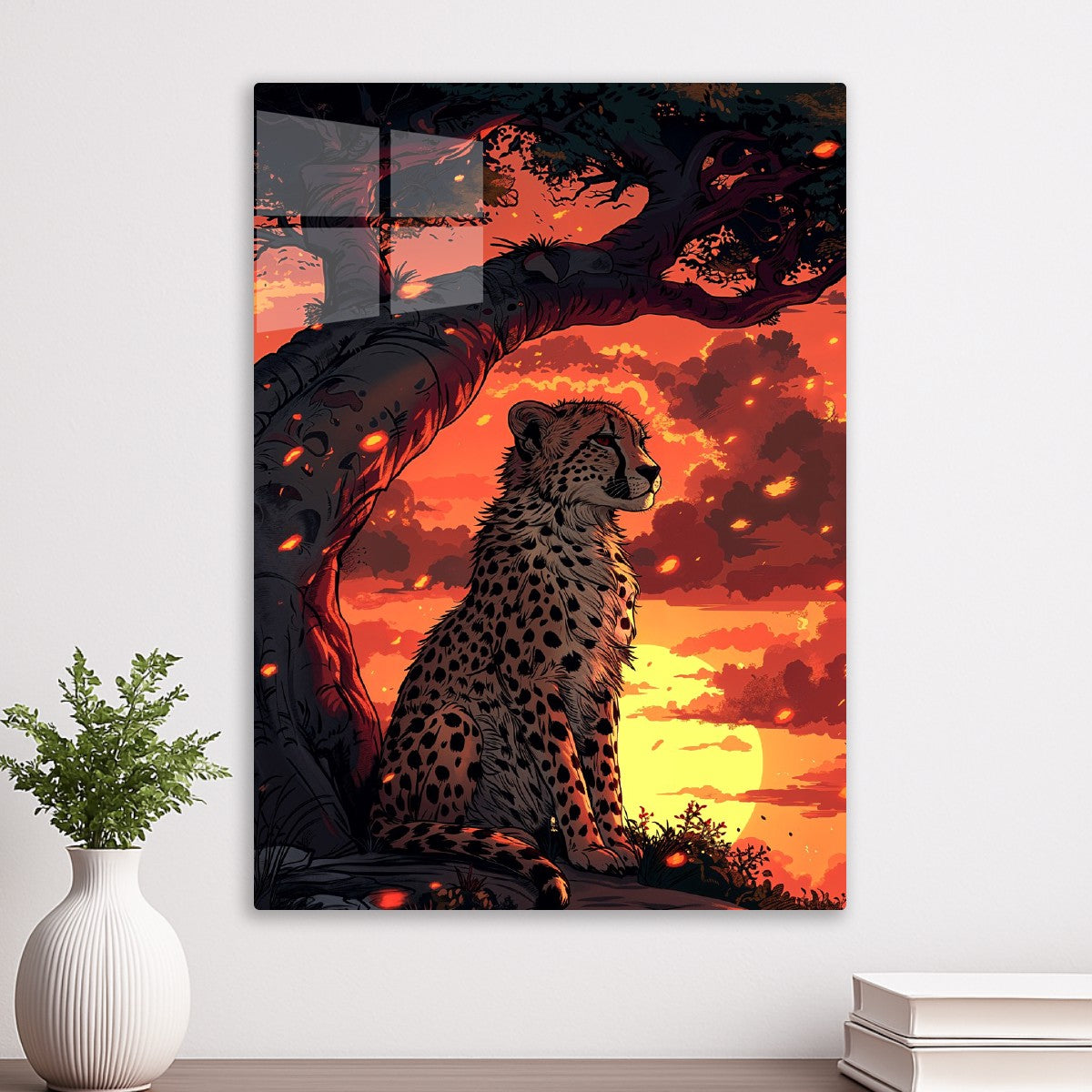 Cheetah at Dusk
