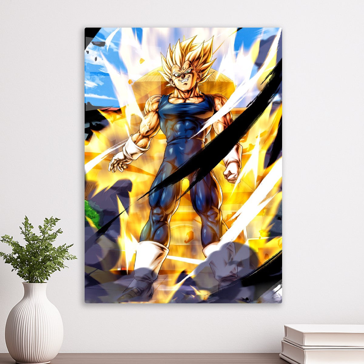 vegeta majin mode