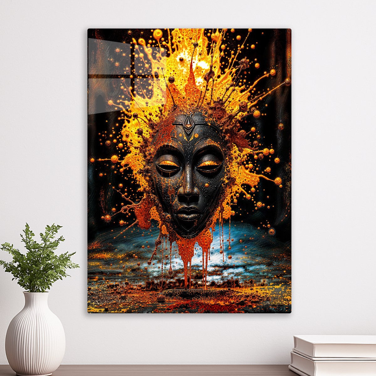 Obsidian Mask: Paint Explosion