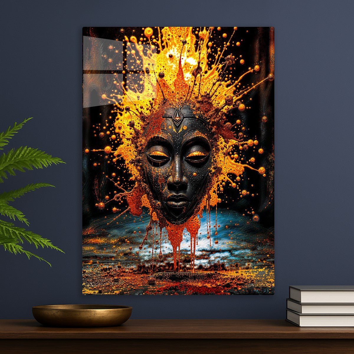 Obsidian Mask: Paint Explosion