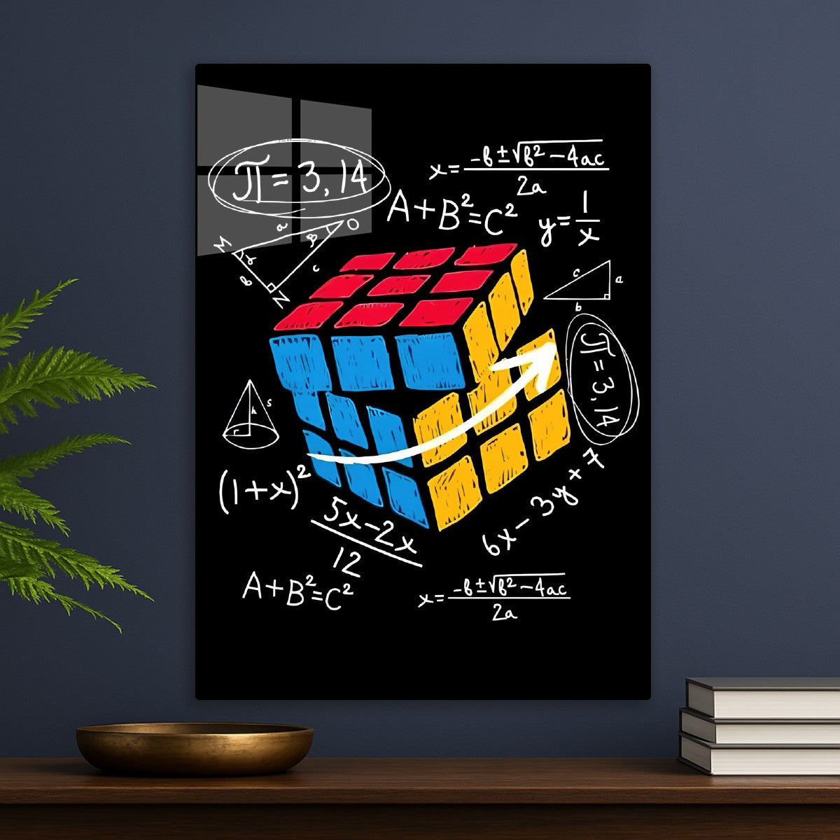 Rubik Cube Math Art