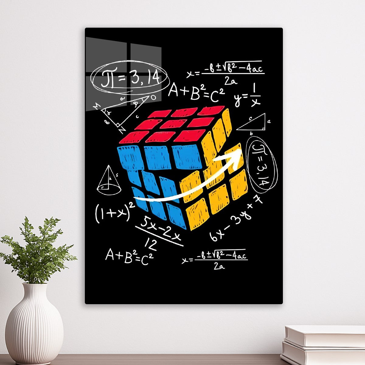 Rubik Cube Math Art
